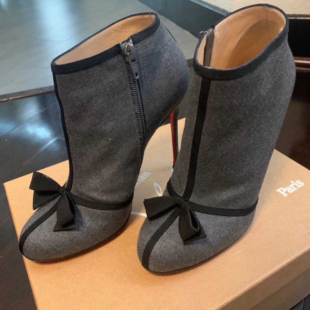 Louboutin ankle booties